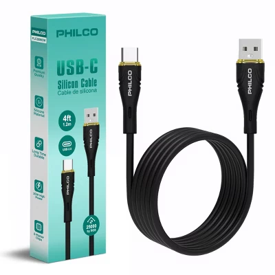 Cable Usb-a Usb-c, 1.2M, Philco