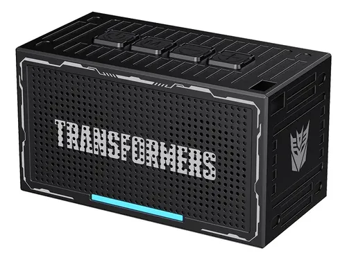 Parlante Bt Cuadrado, 5W, Negro, Transformers