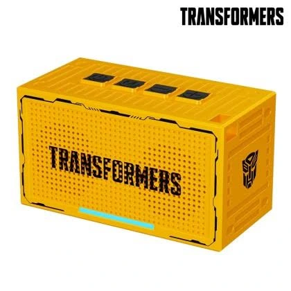 Parlante Bt Cuadrado, 5W, Amarillo, Transformers