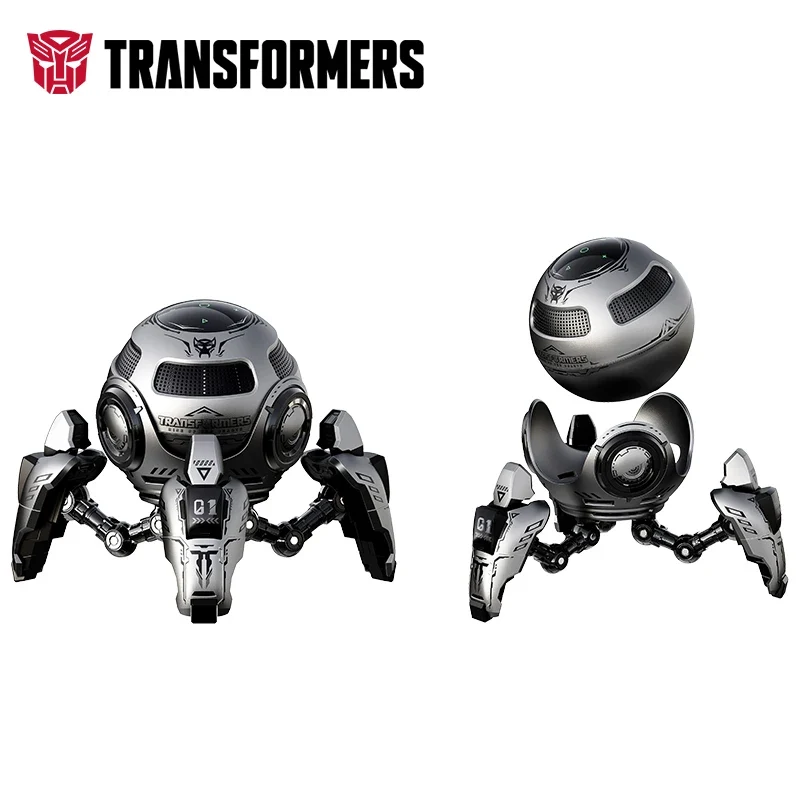 Parlante Bt Redondo, 3W, Plata, Transformers