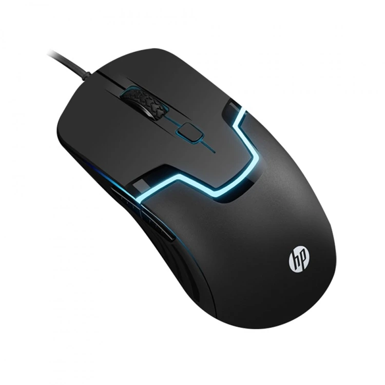 Mouse Gaming Sencillo con Cable Usb, Hp