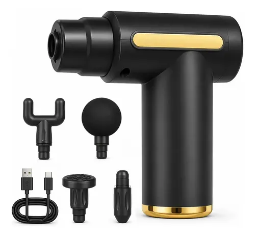 Pistola de Masaje Muscular Portatil, Ebasix