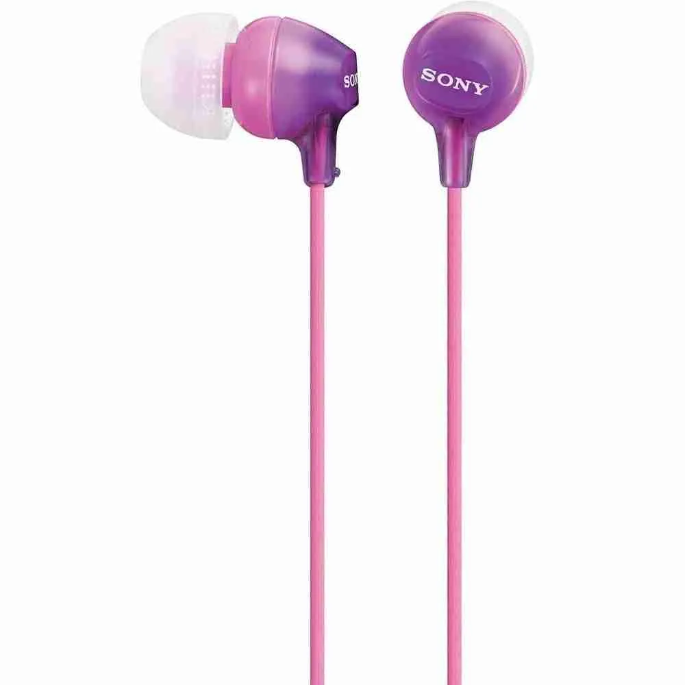 Audífono Fashion Earbuds, Violeta, Sony