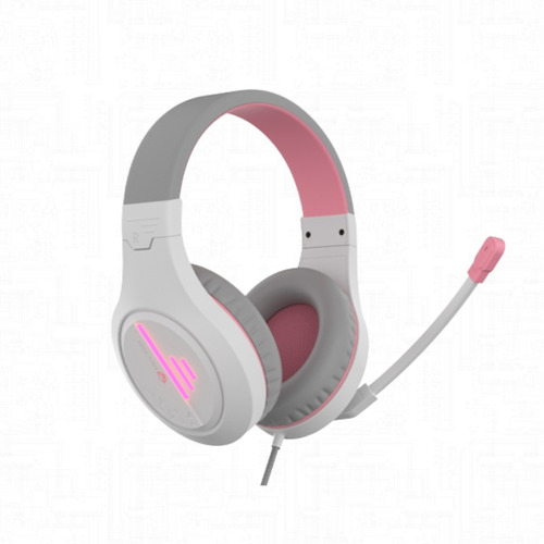 Audífono Gamer Con Retroiluminación Meetion Mt-Hp021 Blanco