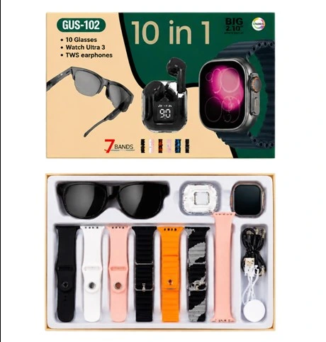 Smart Watch con Lentes + Auriculares