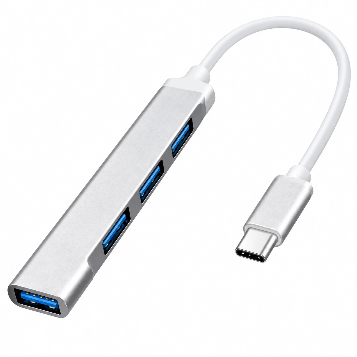 Hub 4 Puertos Usb  Entrada Tipo C