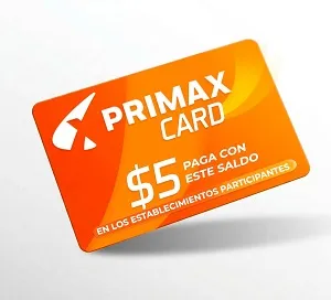 Primax Card $5