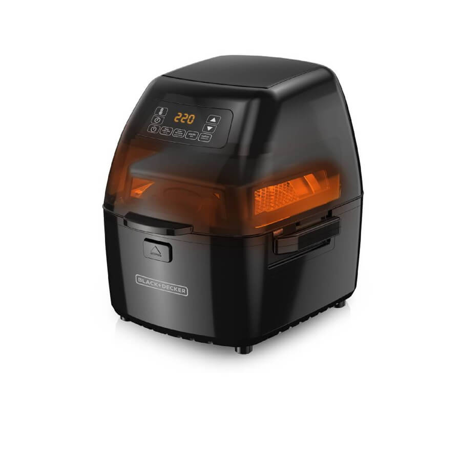 Freidora De Aire Black And Decker Saludable 4 En 1  5Lts Hfd2000B