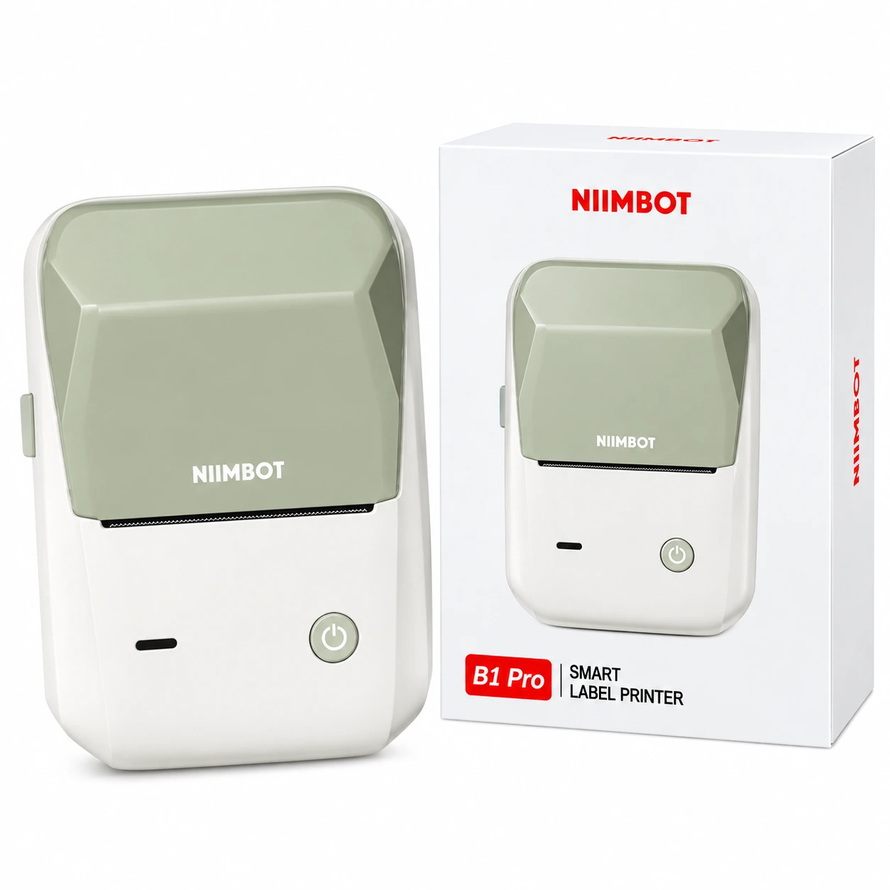Mini Impresora Termal Multifuncion B1 Pro Verde Niimbot