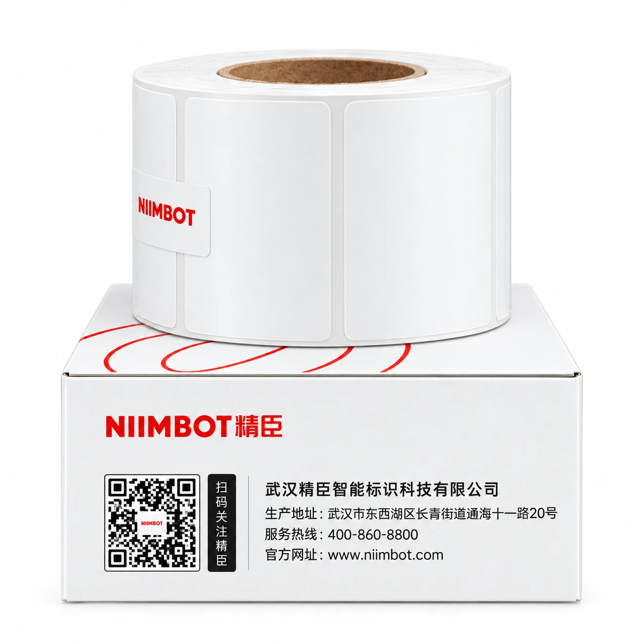 Rollo de Etiqueta T50*30-900 para Impresora Niimbot K3-w