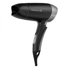 Secador De Cabello Viajero Remington  1400 negro