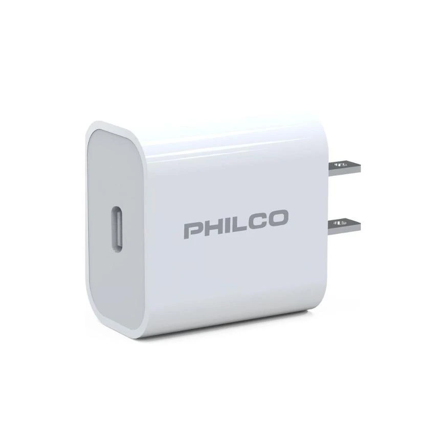 Cargador Tipo C, 20W, Philco