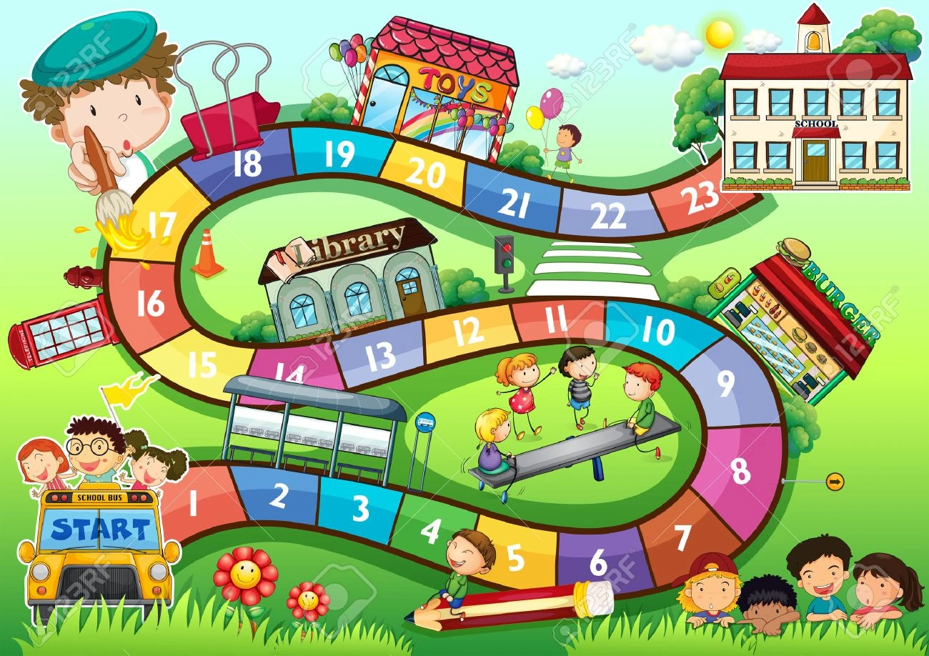 Tablero de Juegos para Niños, Ebasix