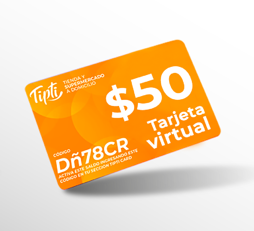 Tipti Card $50