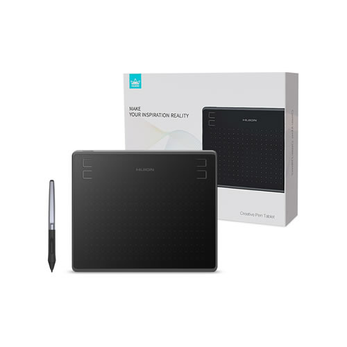 Tableta Digitalizadora Pequeña Huion Hs64 Android Windows Mac 8192 Niveles Presión