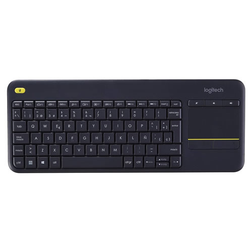 Teclado Inalámbrico Con Trackpad Logitech K400 Plus Touchpad Pc Smart Tv