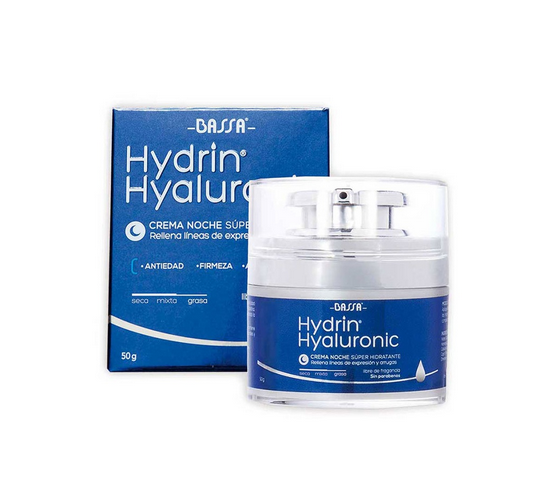 BASSA Crema Antiarrugas Noche Hydrin Hyaluronic