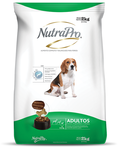 Alimento Para Perros Nutrapro Adulto Raza Pequeña 2Kg