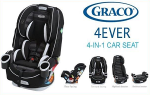 Graco 4Ever 4 In 1 Carseat - Asiento De Carro Para Niños