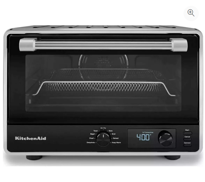 Horno Freidora de Aire Kitchen Aid  1800 W 20 Lt 9 Ajuste de Cocción