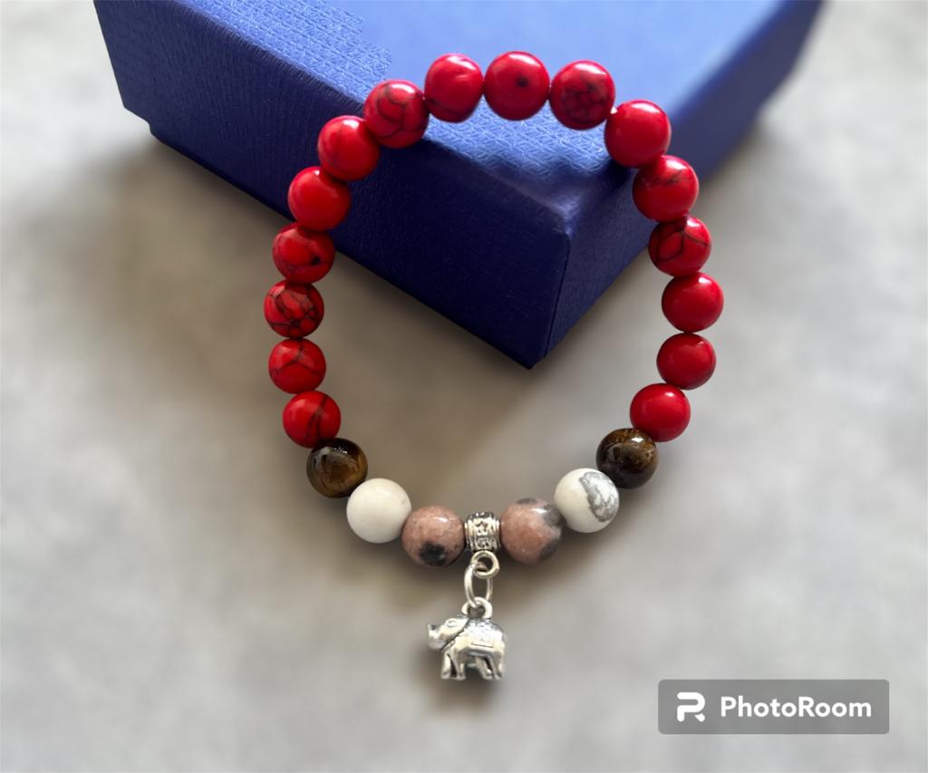 Pulsera coral encantado