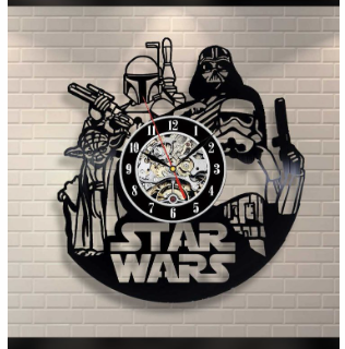 Reloj en acetato de star wars