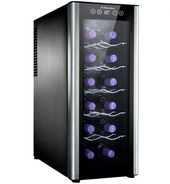 Cava De Vinos electrolux 33 Lt - 1.2 Ft 12 Botellas 12 C° modelo