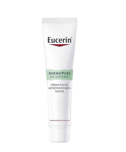 Eucerin DermoPure Crema Intensiva de Noche Piel Grasa de 40 ml