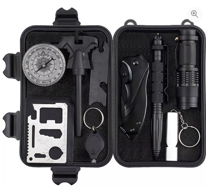 Kit De Supervivencia 8 En 1 Survival Kit + Estuche