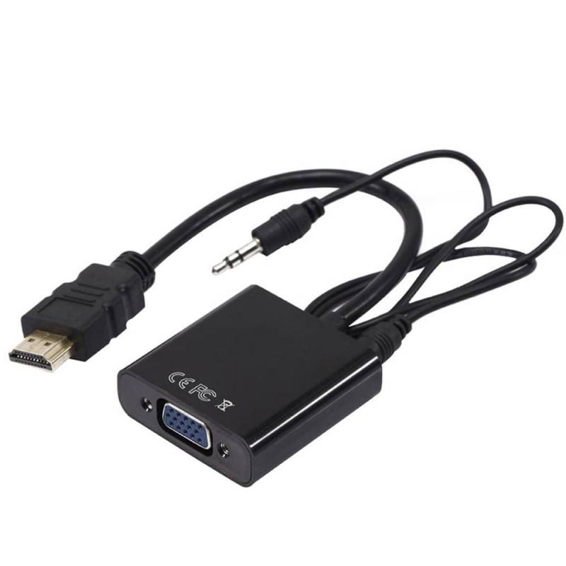 Adaptador hdmi A VGA con audio