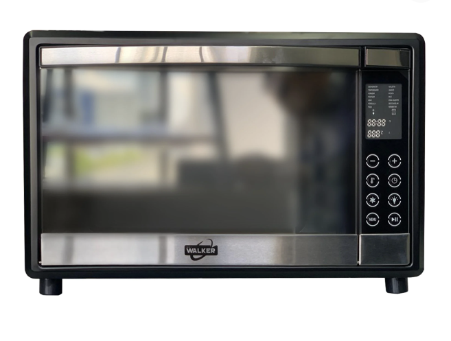 Horno Digital 45 litros Con Rostizado Y Tecnología de Convección 1600W Walker