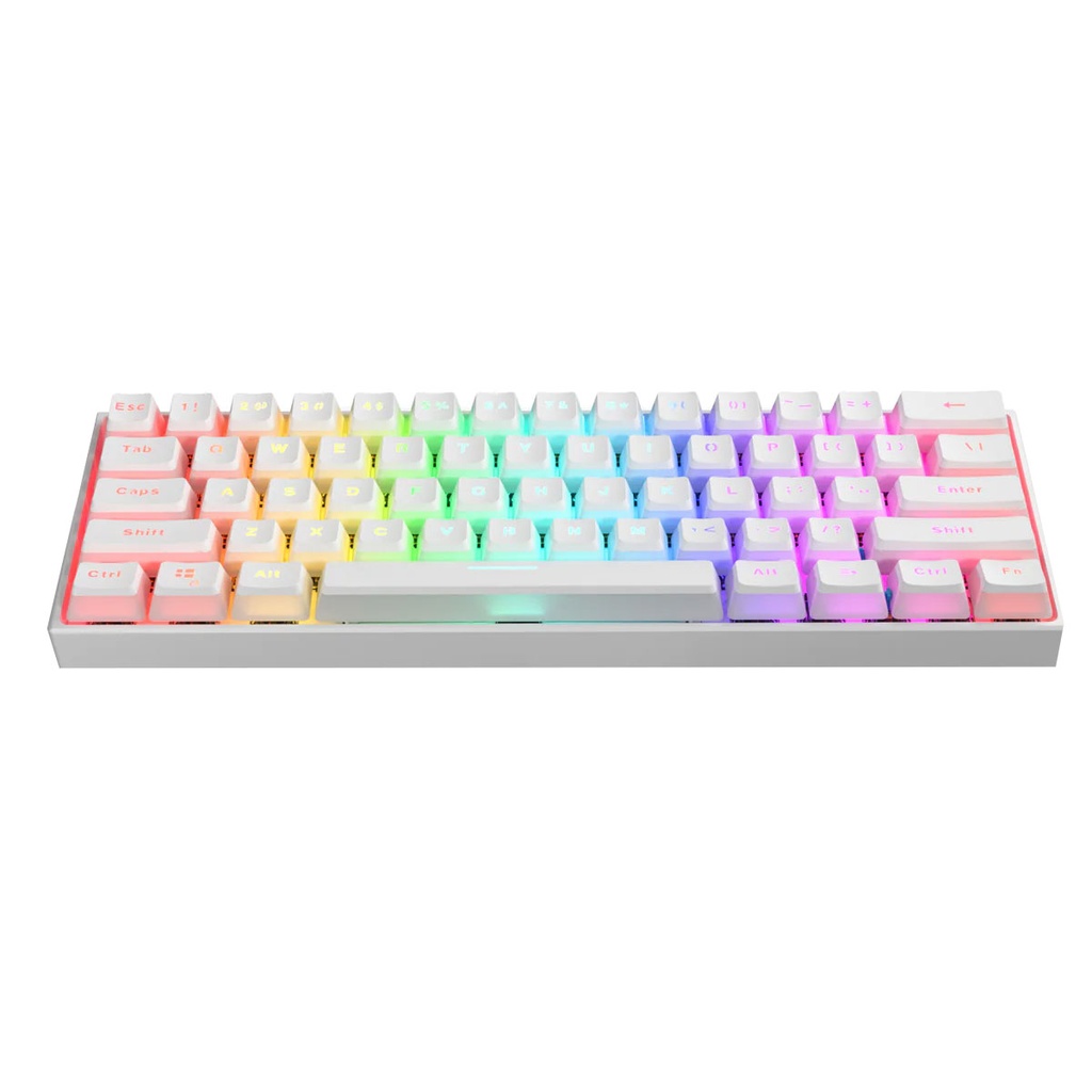 Teclado gamer MT-MK005  mecanico blanco MEETION