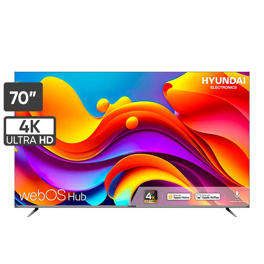 Televisor hyundai 70 pulgadas google tv