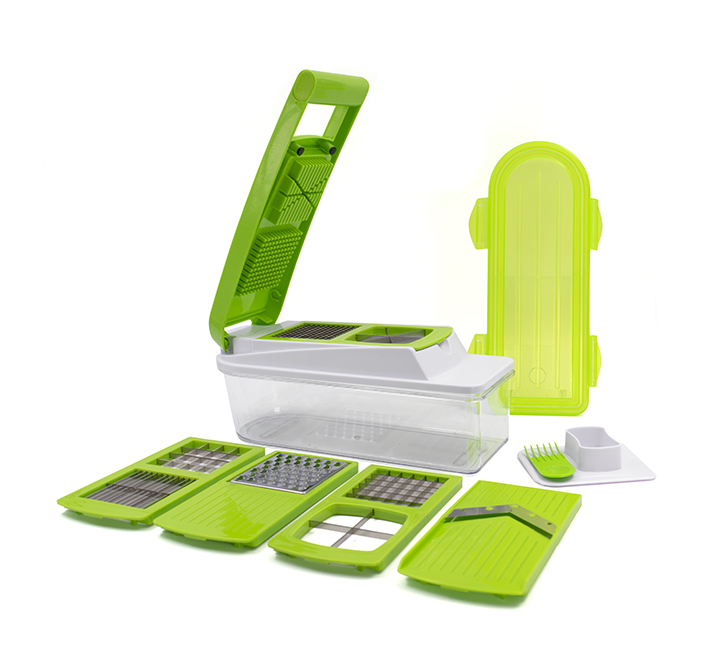 Cortador Rayador Picador Frutas Y Verduras 10 En 1