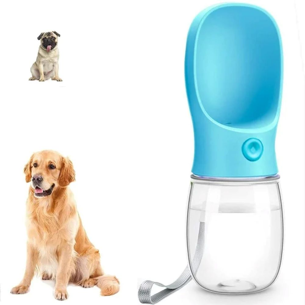 Botella dispensadora de agua para mascotas