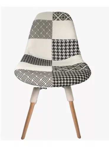 Silla Eames Multicolor Elegante Moderna Tapizada Webby