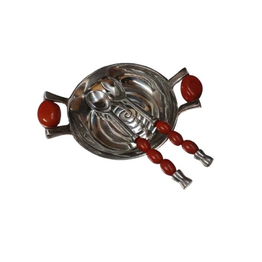 [INFINITAFUT7] FUENTE REDONDA INFINITO Y JUEGO DE CUBIERTOS