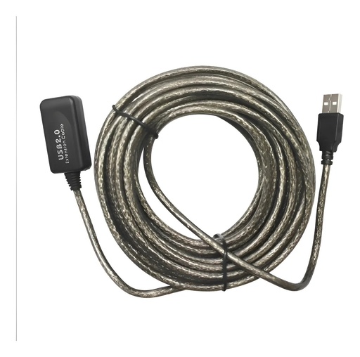 [TECCOM15] Cable Extensión Usb Macho Hembra Amplificada 10metros