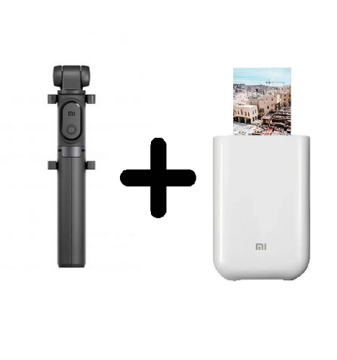 [069-083] Tripode mi selfie stick remoto bluetooth + impresora portatil MADE FOR LOVE