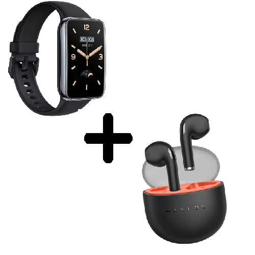 [X1-7PRO] Audifonos haylou + mi band 7 pro xiaomi Made for love MADE FOR LOVE