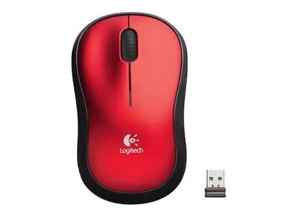 [MOULOG910003635] Mouse Logitech M185 Rojo-Negro