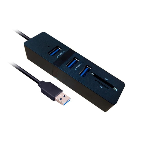 [40696] Hub  Usb 3 Puertos Ebasix