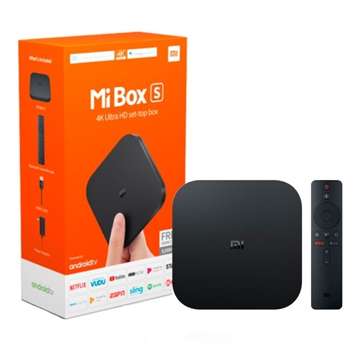 [3313] Tv Box Mi Box S Xiaomi 4K 2da generación Ultra Hd