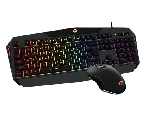 [41812] Combo 2 En 1 Teclado Y Mouse Con Iluminación Meetion Mt-C510