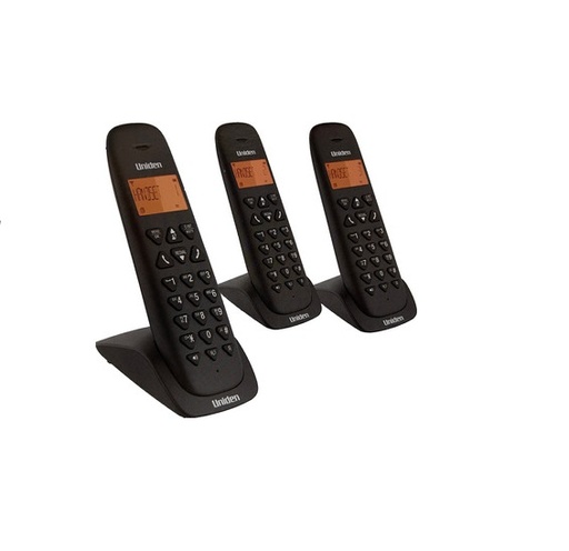 [AT31023BK] Telefono Inalambrico Uniden 3 Bases At31023Bk