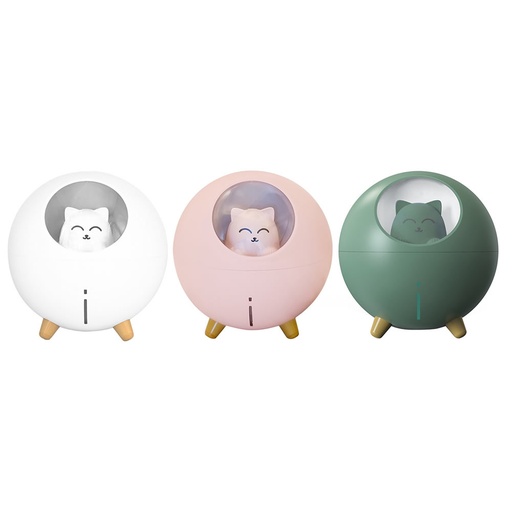 [gadget_236] Humidificador De Aire Planet Cat Cartoon Colorful