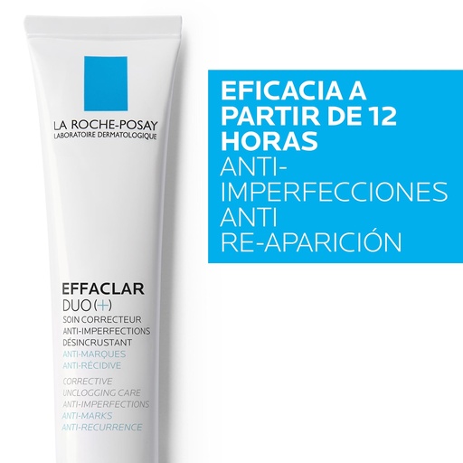 [glamo_174] LA ROCHE-POSAY Gel Crema Facial Effaclar Duo (+) Antiimperfecciones 40 Ml