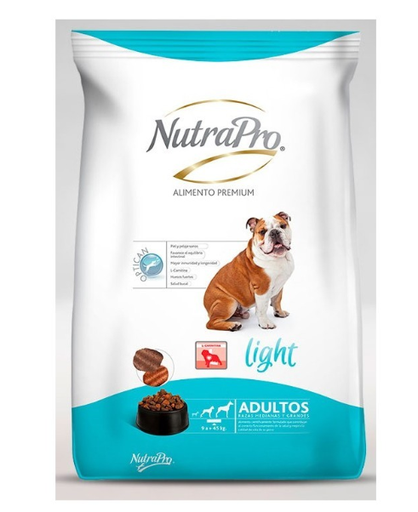 [usa_16] Alimento Para Perros Nutrapro Adulto Light Razas medianas y grandes 2Kg