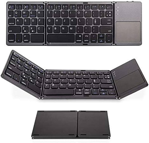 [20-01-047] Mini teclado plegable con mouse pad