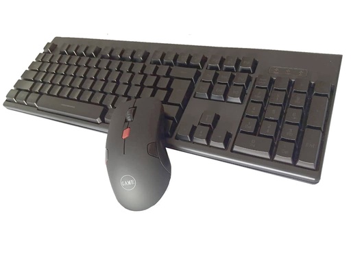 [20-01-060] COMBO TECLADO Y MOUSE GAMER INALÁMBRICO